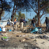 Feuer Flüchtlingslager Moria, Lesbos