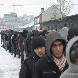 Belgrad Serbia Flüchtlinge Kälte Hilfe ungenügend