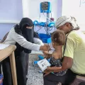 Krankenhaus Behandlung Kind Jemen 