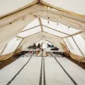 Cholera-Behandlungszentrum (CTC) in Munigi im Gebiet Nyiragongo (DRC)