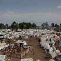 Camp Lushagala suchen Zehntausende Menschen Schutz vor der Gewalt im Land.