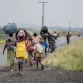 D.R. Kongo Menschen auf der Flucht