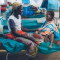 Sokoto, Nigeria: Noma-Patientin