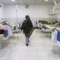 Der Kreißsaal im Boost Krankenhaus in Lashkar Gah das von Ärzte ohne Grenzen unterstützt wird