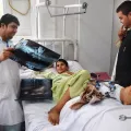 Boost Krankenhaus in Lshkar Ghar, Afghanistan.