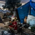 Der Coronavirus bedroht die Menschen in Moria