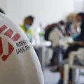 Behandlung von Verletzten in Moria