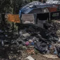 Menschenunwürdige Unterbringung Geflüchteter auf Samos.