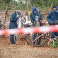 Mit Insektiziden gegen Malariamücken in Burundi.