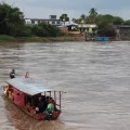 Auraca Grenzfluss Flucht Venezuela Kolumbien