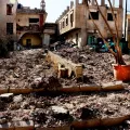 Bombardiertes Krankenhaus in Ost-Aleppo