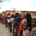 Zambia, cholera vaccination in Lusaka