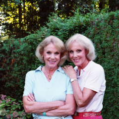 Portraitbild Alice und Ellen Kessler, Testamentversprecherinnen