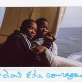 Ein Mann mit einem seiner Kinder