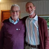 Testamentsversprecher Albin Hoff mit Ehemann Klaus Kampmann