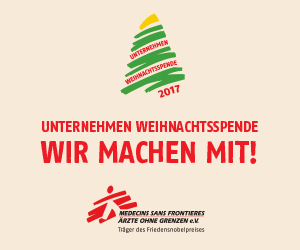 Unternehmen Weihnachtsspende Weihnachtsspende Ärzte ohne Grenzen